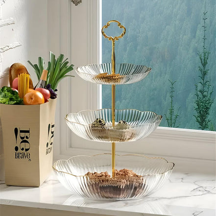 Abgestufter Obstschalen-Organizer – Elegante Ordnung Für Ihre Küche 3
