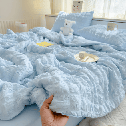 **Atmungsaktive Leichte Sommerbettdecke – Perfekter Komfort für Warme Nächte** 5