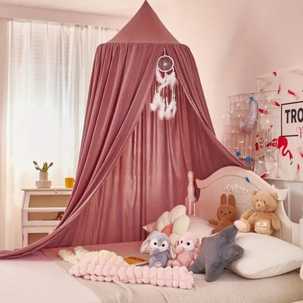 Baldachinzelt Prinzessin für Kinder – Traumhafte Leseecke für Kleine Träumer 2