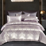 Bettdecke Satin Mit Blumendruck – Luxuriöser Komfort Für Ihre Nächte 1
