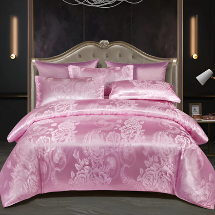Bettdecke Satin Mit Blumendruck – Luxuriöser Komfort Für Ihre Nächte 5
