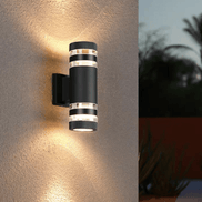 Black Outdoor Wall Light – Stylish Design for Enhanced Safety 2