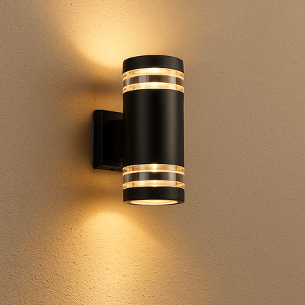 Black Outdoor Wall Light – Stylish Design for Enhanced Safety 7