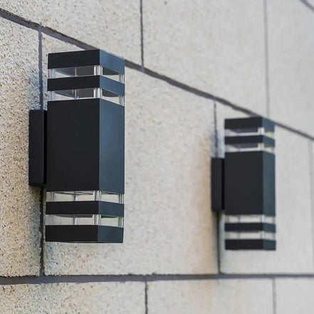 Black Outdoor Wall Light – Stylish Design for Enhanced Safety 8