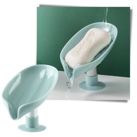 Blattförmiger Seifenhalter Mit Abfluss – Praktische Eleganz Für Ihr Badezimmer 5