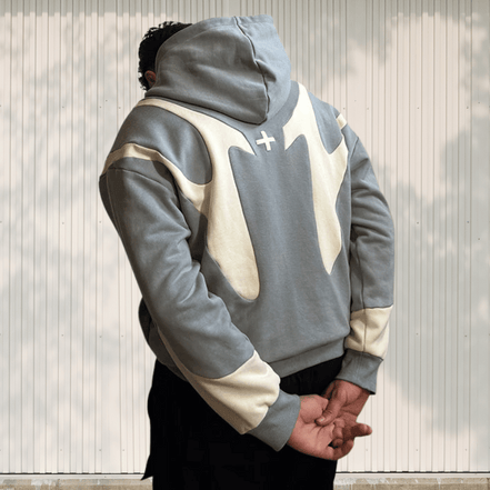AbstractVibe Hoodie – Unisex Kapuzenpullover mit modernem Design