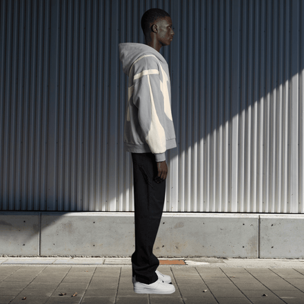 AbstractVibe Hoodie – Unisex Kapuzenpullover mit modernem Design