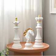 Dekorative Schachfiguren Set – Elegante Akzente Für Stilvolles Wohnen 2