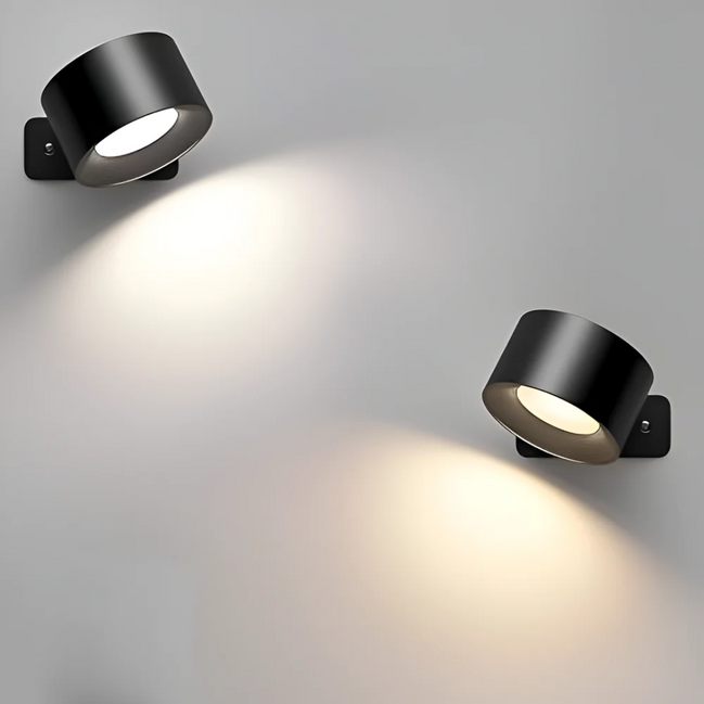 **Draadloze LED Wandlamp Glovia – Stilvolle Beleuchtung mit Touchsteuerung** 0