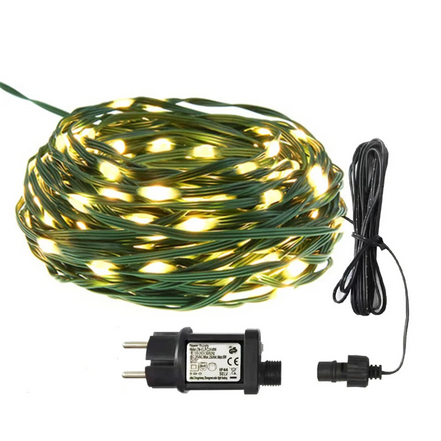 GLOWLINE LED-Lichterkette Outdoor – Wasserdichtes Lichtspiel für Feste 9