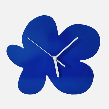 Geometrische Wanduhr Holz Blau – Stilvolles Design für Ihr Zuhause 9