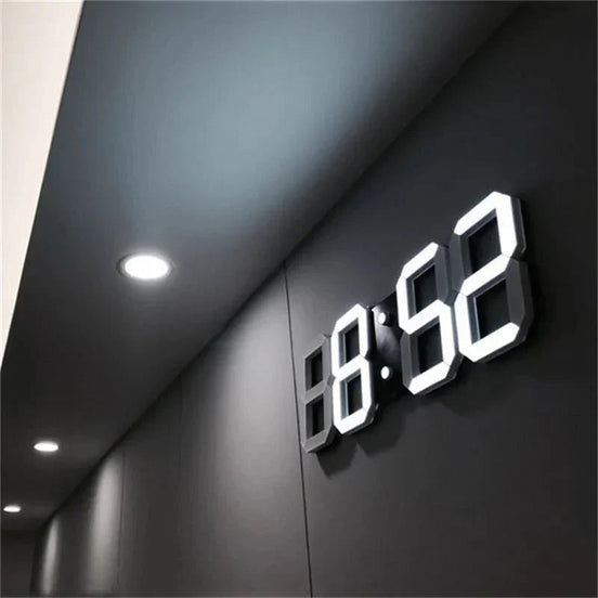 **Glone 3D LED Wall Clock – Modern Aesthetic with Customizable Lighting** 0