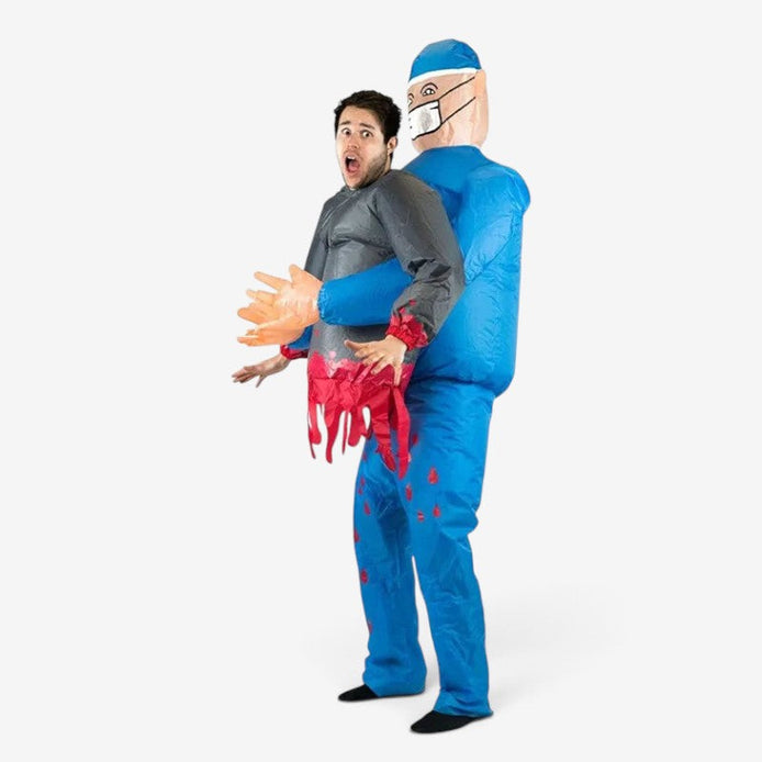 Aufblasbares Chirurgenkostüm mit Geisterfigur – Medaro