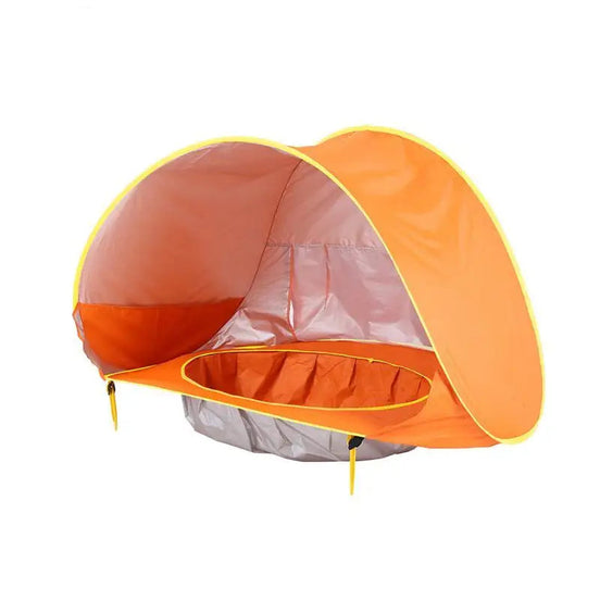 Suniva Faltbares Baby Strandzelt mit Sonnenschutz und integriertem Wasserspielbereich