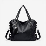 Zenvira Handtasche – Handtasche mit mehreren Reißverschlussfächern und verstellbarem Schulterriemen