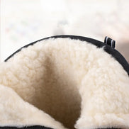 Unisex Winterstiefel mit Plüschfutter und Profilsohle – Alvorn