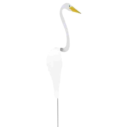 Kinetische Vogelskulptur aus Metall für Garten und Außenbereiche