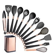 Hitzebeständiges Silikonküchenutensilien Set – Effizientes Kochen Mit Stil 8