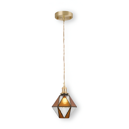 IllumaStyle Geometrische Pendelleuchte Kupfer – Stilvolles Licht Für Ihr Zuhause 15