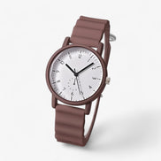 Zirella Damen Armbanduhr mit Silikonarmband und Quarzwerk