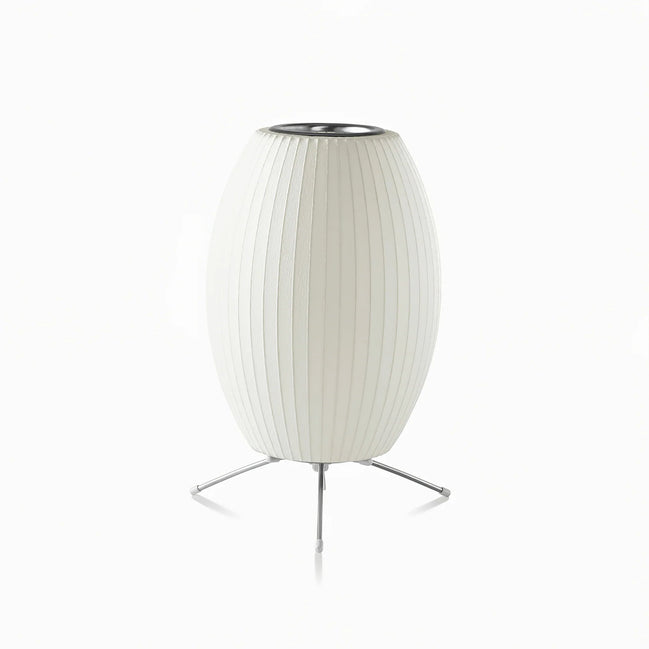 Klassische Ovale Tischlampe Seidenimitat – Elegante Beleuchtung Für Ein Stilvolles Zuhause 0