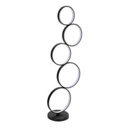 **LED-Stehlampe Nordisches Ring-Design – Stilvolle 360-Grad-Beleuchtung** 7