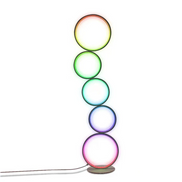 **LED-Stehlampe Nordisches Ring-Design – Stilvolle 360-Grad-Beleuchtung** 9