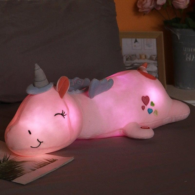 Leuchtendes Licht Einhorn – Magischer Freund mit Sanftem Licht 0