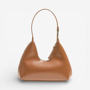 Selmira Schultertasche mit einfachem Gurt und Reißverschluss