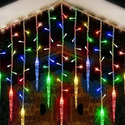 LumaSnow 4M LED-Schneeflocken-Vorhangbeleuchtung – Winterliche Atmosphäre Für Ihr Zuhause 12