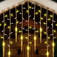 LumaSnow 4M LED-Schneeflocken-Vorhangbeleuchtung – Winterliche Atmosphäre Für Ihr Zuhause 13