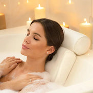 Luxus Ergonomisches Badekissen Weiß – Ultimativer Komfort Für Entspannung 2