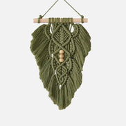 **Makramee Blatt Wandteppich aus Baumwolle** – Ein Hauch von Bohème-Charme für Ihr Zuhause 6