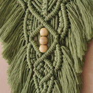 **Makramee Blatt Wandteppich aus Baumwolle** – Ein Hauch von Bohème-Charme für Ihr Zuhause 8