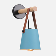 Moderne Wandlampe Holz Mit Lederriemen – Elegantes Licht Für Ihr Zuhause 11