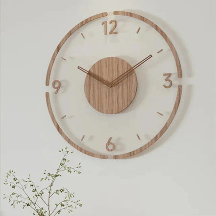 **Nordic Glass Wall Clock Yara – Minimalist Elegance for Every Space** 12