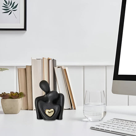 Nordic Minimalist Paar Figurine – Stilvolle Dekoration für Ihr Zuhause 3