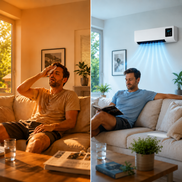 2-in-1 Klimagerät mit Kühl- und Heizfunktion – ClimaNova