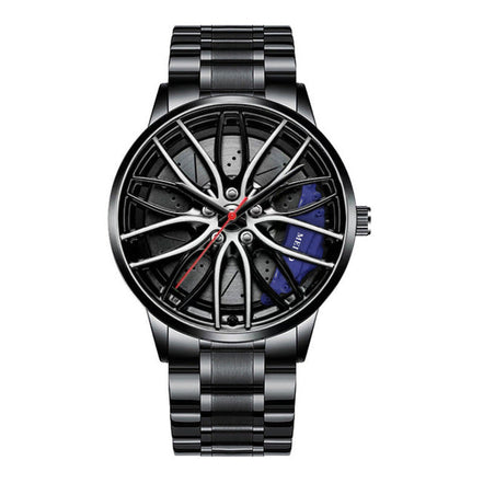 watches : Elegant Racecar Watch™ | Waar tijd wordt gewaardeerd in Blauw Stijl 1 van Pantino