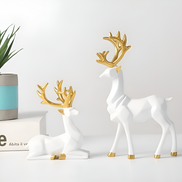 Rentier Figurenset – Magische Eleganz Für Ihre Festliche Dekoration 4