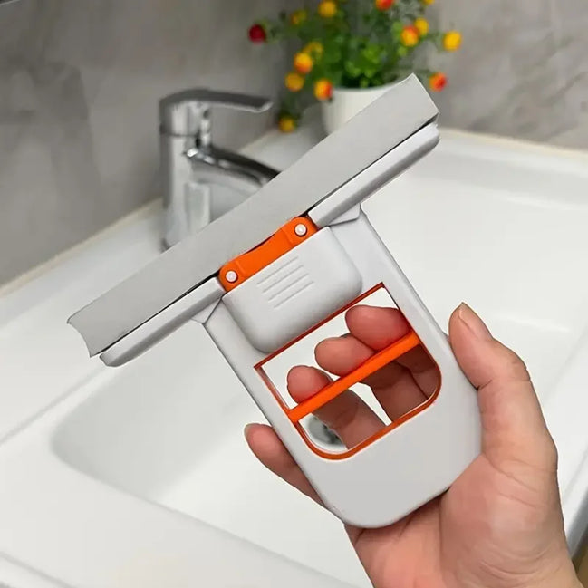 FlexiSwipe Mini Mop – Ausziehbarer Nass- und Trockenmopp