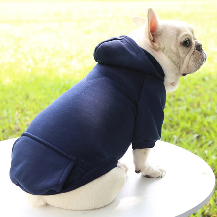 Mirello Hunde-Hoodie aus Polyester für Herbst und Winter