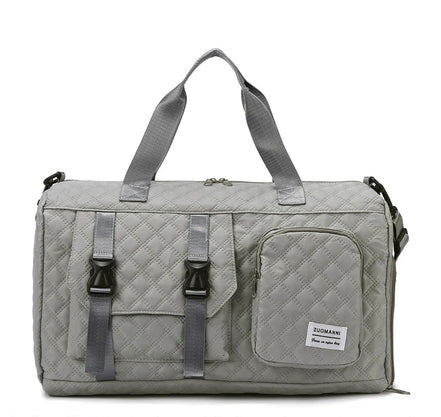 MoveLite Duffle Bag-Nylon-Reisetasche mit Reißverschluss und Schulterriemen