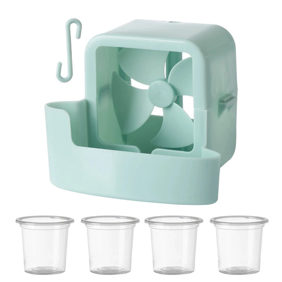 Borealis Tragbarer Clip-Ventilator mit Verdunstungskühlung