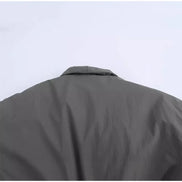 Damen Steppjacke mit V-Ausschnitt, Schnürverschluss und Taschen – Liora