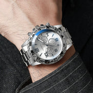 Steelmark Classic Watch – Quarz-Armbanduhr mit Edelstahlarmband