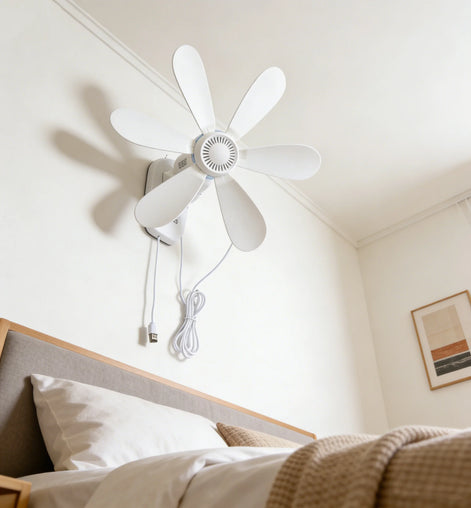 USB-Wandventilator mit Fernbedienung und Timer – AeroLinea