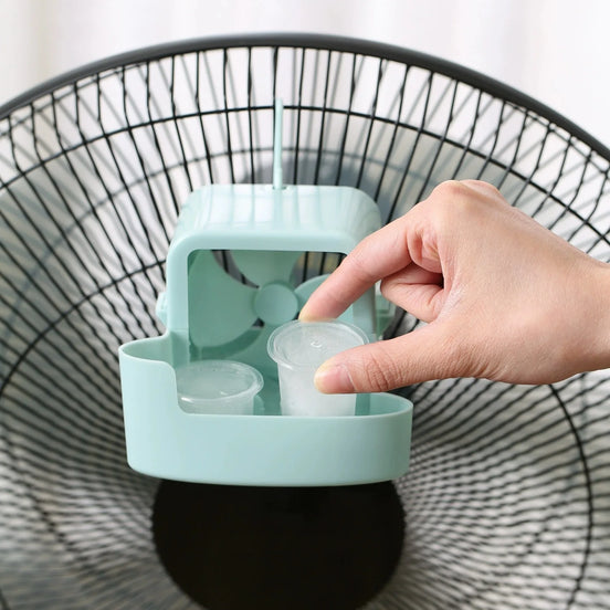 Borealis Tragbarer Clip-Ventilator mit Verdunstungskühlung