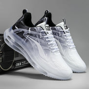 Bravion Herren Sport Sneakers mit Schnürung und Mesh