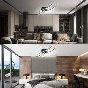 Formira Deckenleuchte mit LED-Beleuchtung und geschwungenem Design